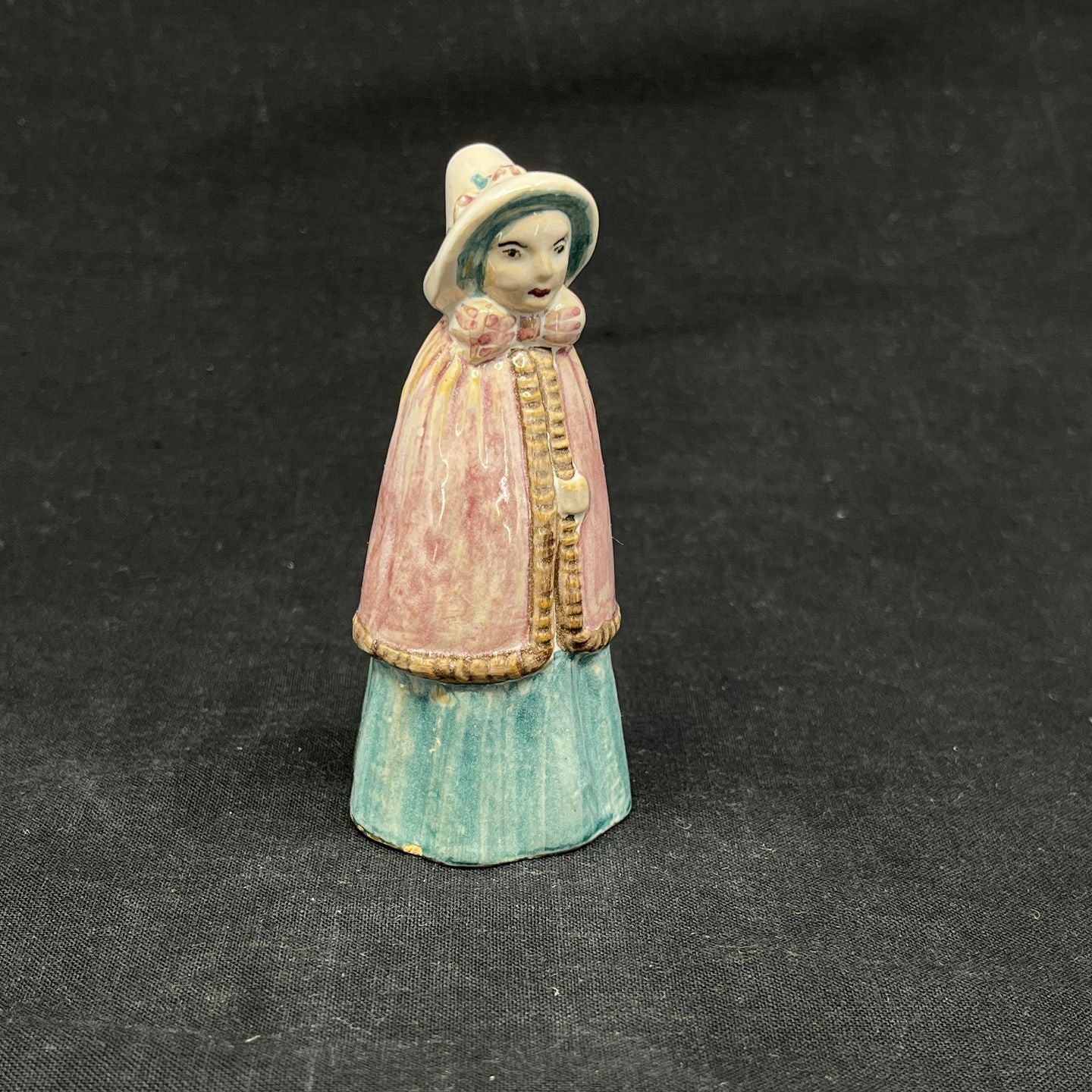 Local figurine from L. Hjorth, lady in dress