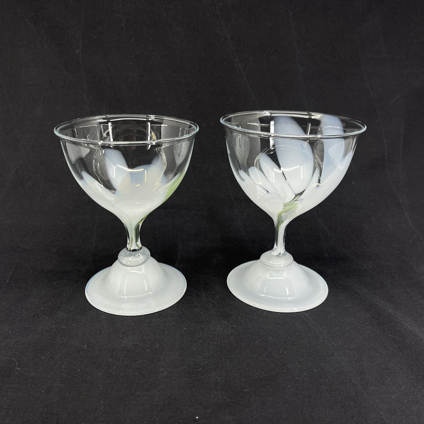 Snowflake champagne bowl