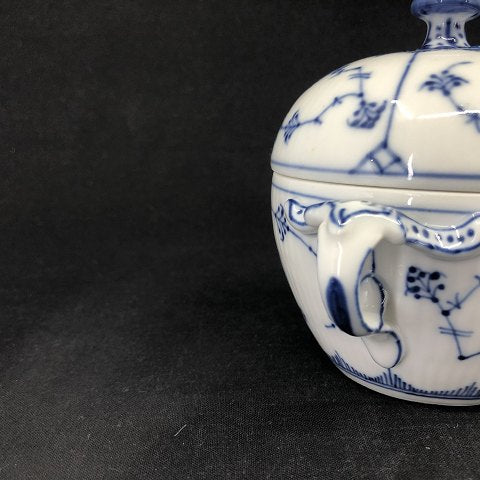 Musselmalet Riflet sukkerskål 1898-1923