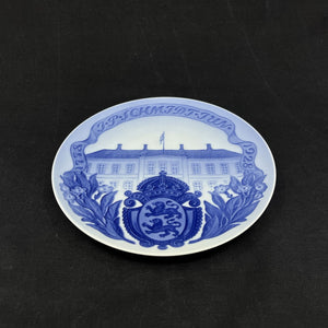 Royal Copenhagen mindeplatte fra 1928