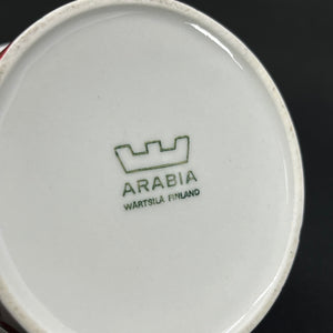Arabia marmeladekrukke uden låg, jordbær