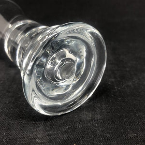 Clock glass from Holmegaard
