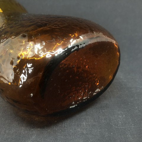 Ravfarvet hyacintglas fra Fyens Glasværk