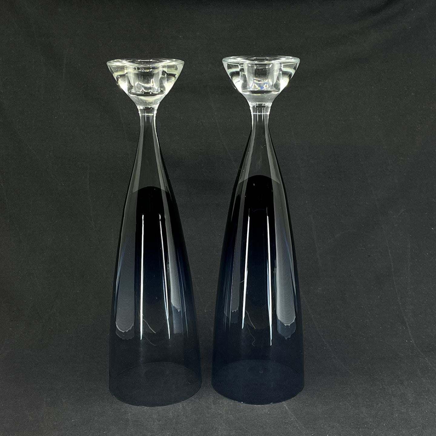 A set candleholders by Bent Severin