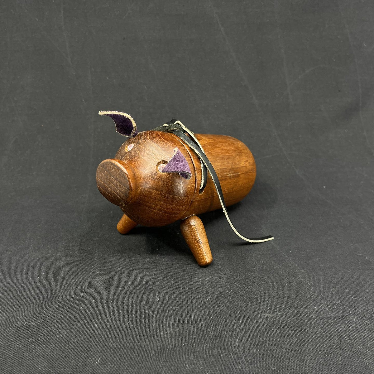 Sparegris i teak