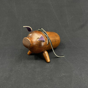 Sparegris i teak