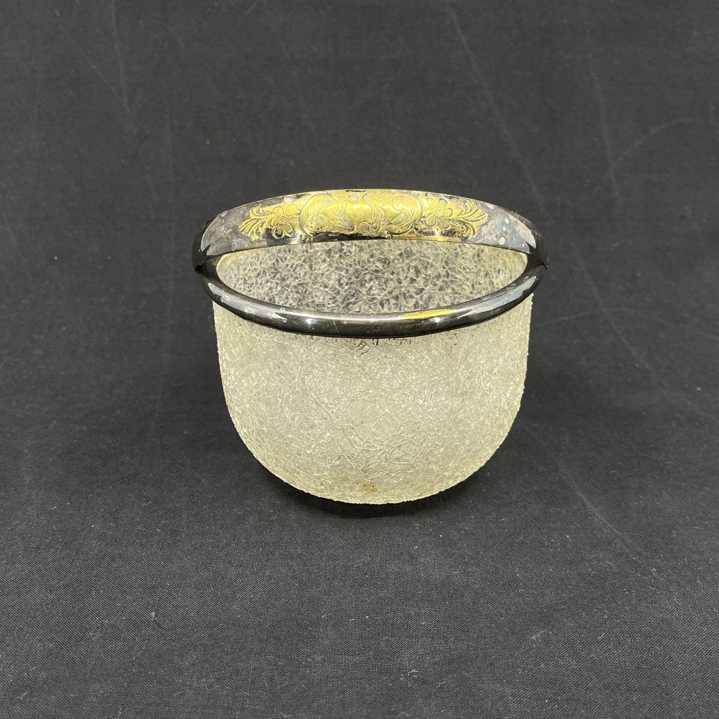 Clear candy bowl from the 1800s