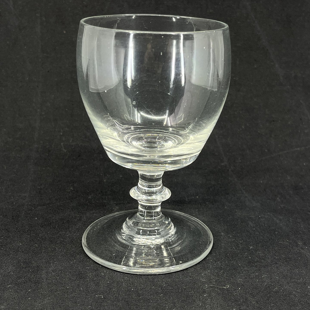 Stort tøndeglas fra Holmegaard, 13 cm.