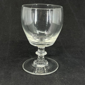 Stort tøndeglas fra Holmegaard, 13 cm.
