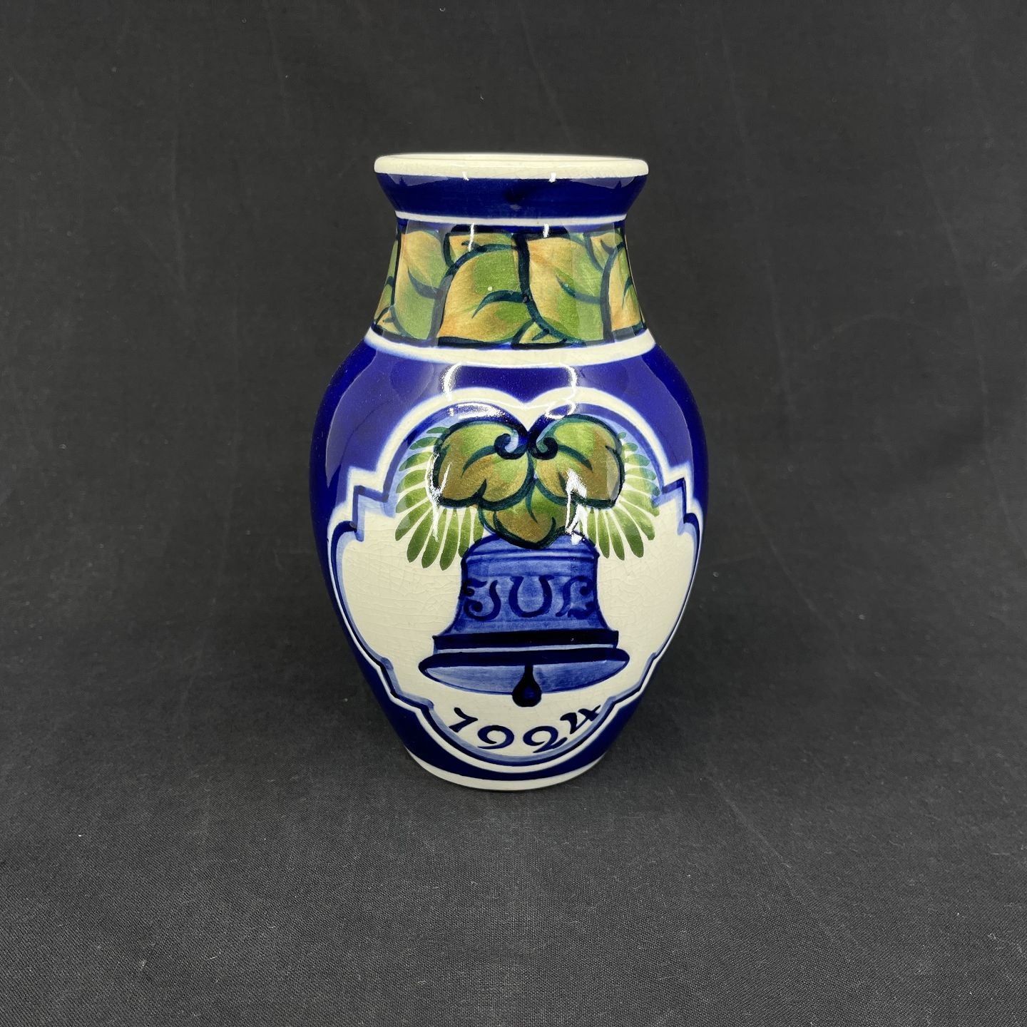 Aluminia Christmas vase 1924