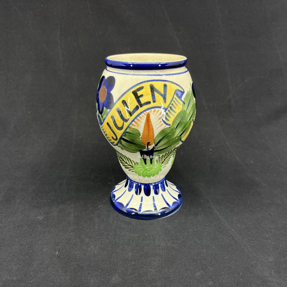 Aluminia Christmas vase 1907