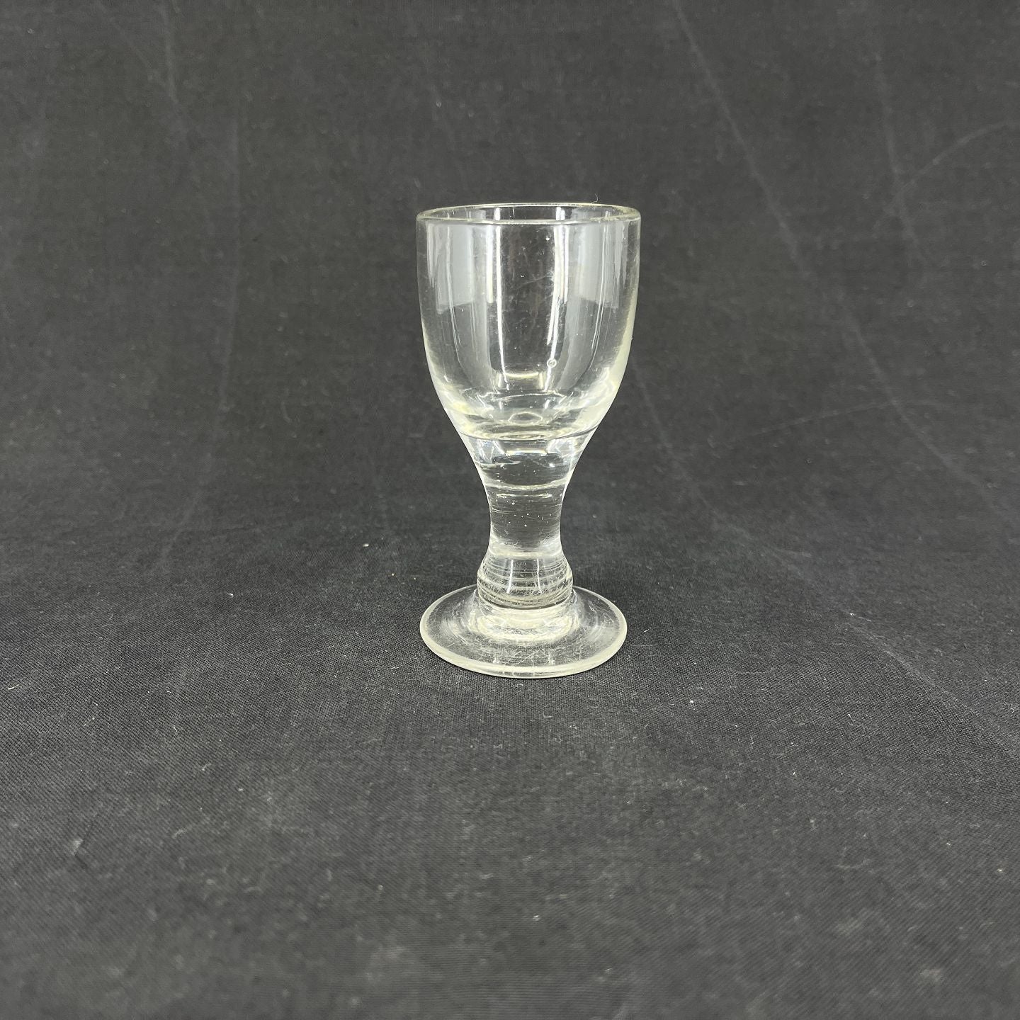 Egg-shaped shot glass from the 19th century