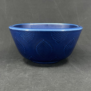 Dark blue Marselis bowl from Aluminia