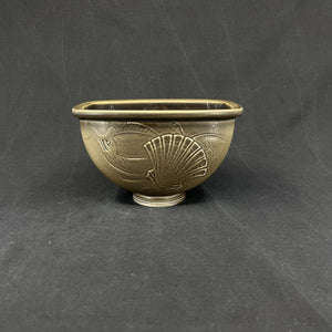 Aluminia Solbjerg oval bowl with fish