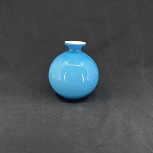 Kuglerund blå Carnaby vase
