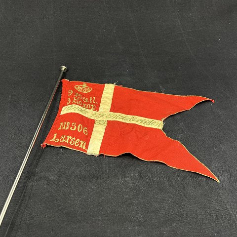 Flagstang med Dannebrog 1938