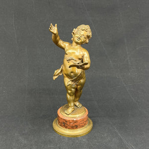 Bronzefigur af Ruff. Besserdich