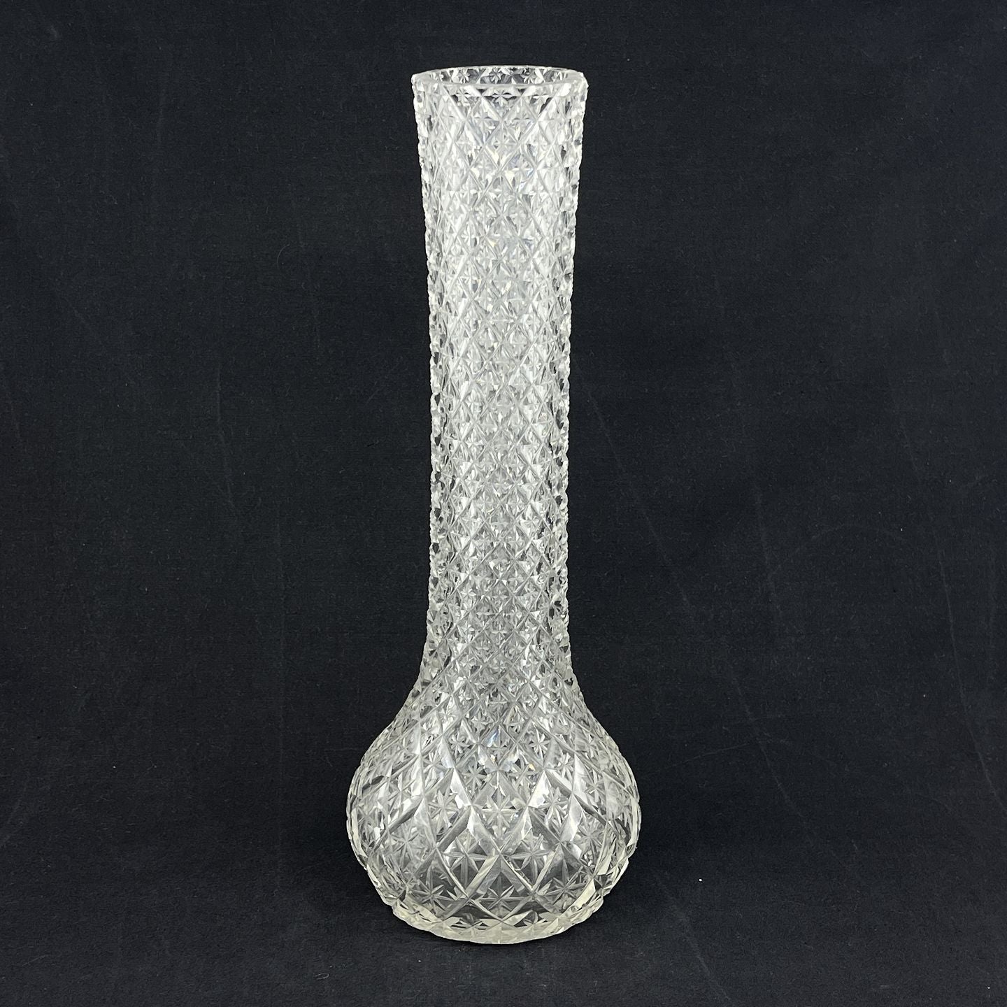 Closely ground orchid vase from the 1920s