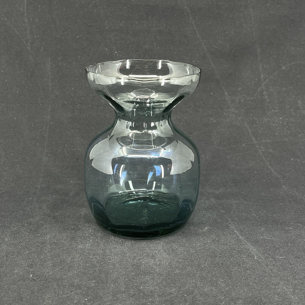 Nefritgrønt hyacintglas fra Holmegaard Glasværk