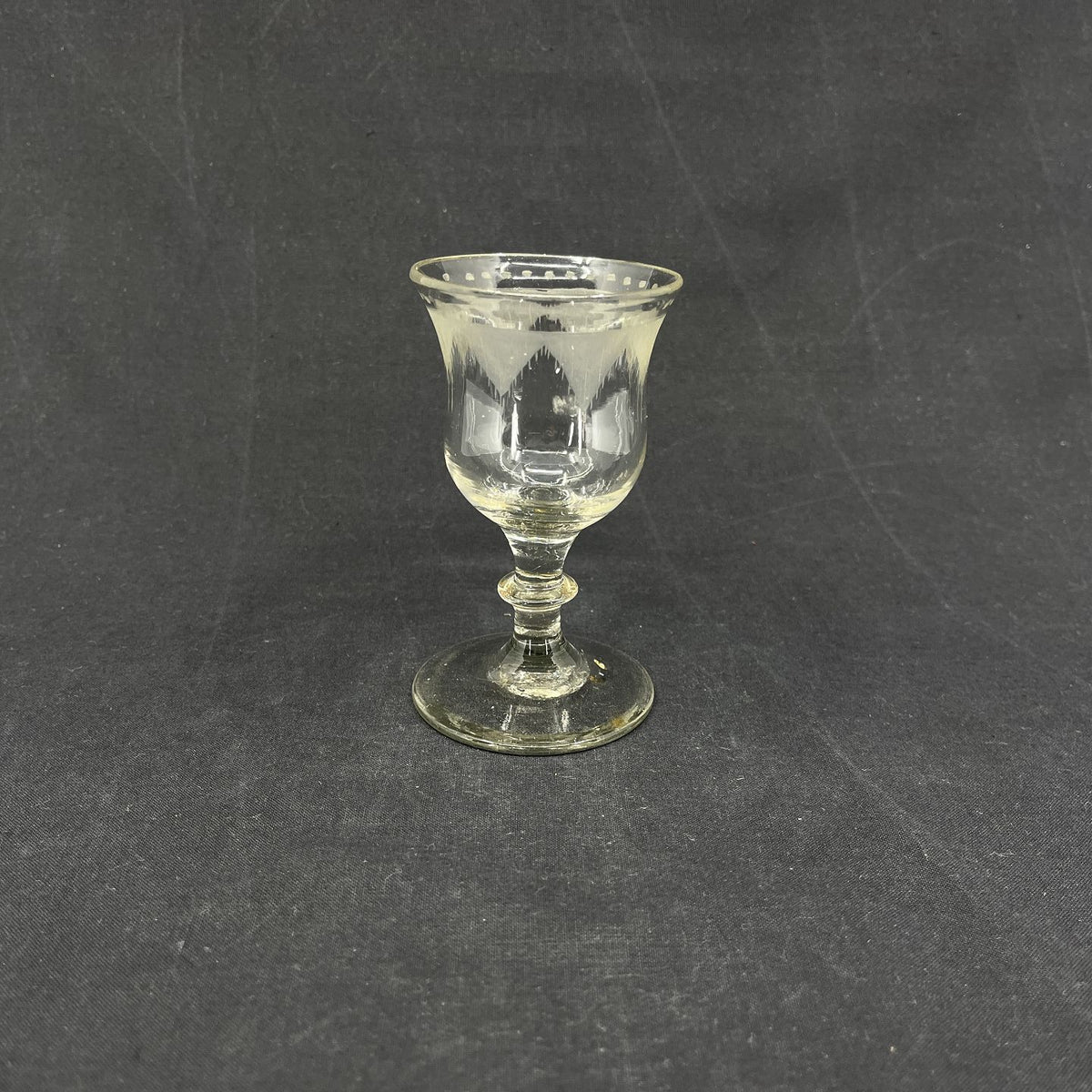 Charming antique wine glass