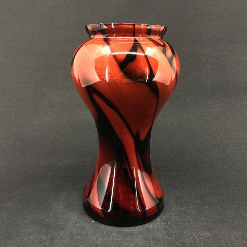 Usædvanlig art nouveau vase fra Bøhmen