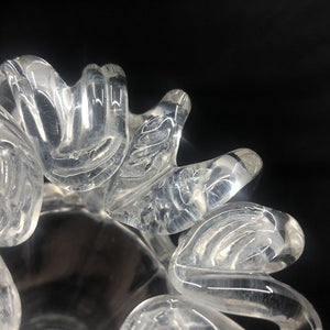 Brudekrone i glas fra Holmegaard