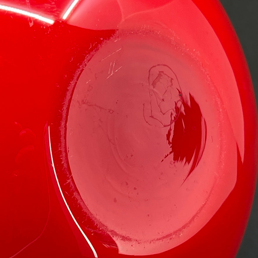 Kuglerund Rød Carnaby vase