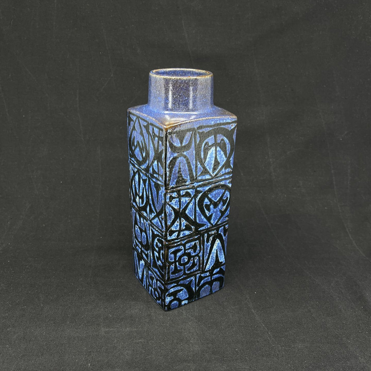 Royal Copenhagen baca faience vase