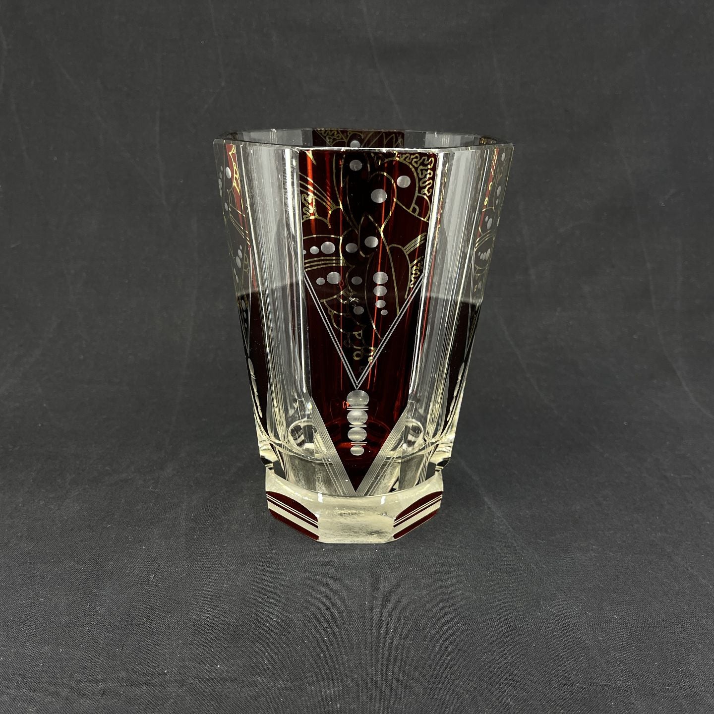 Czech art deco vase