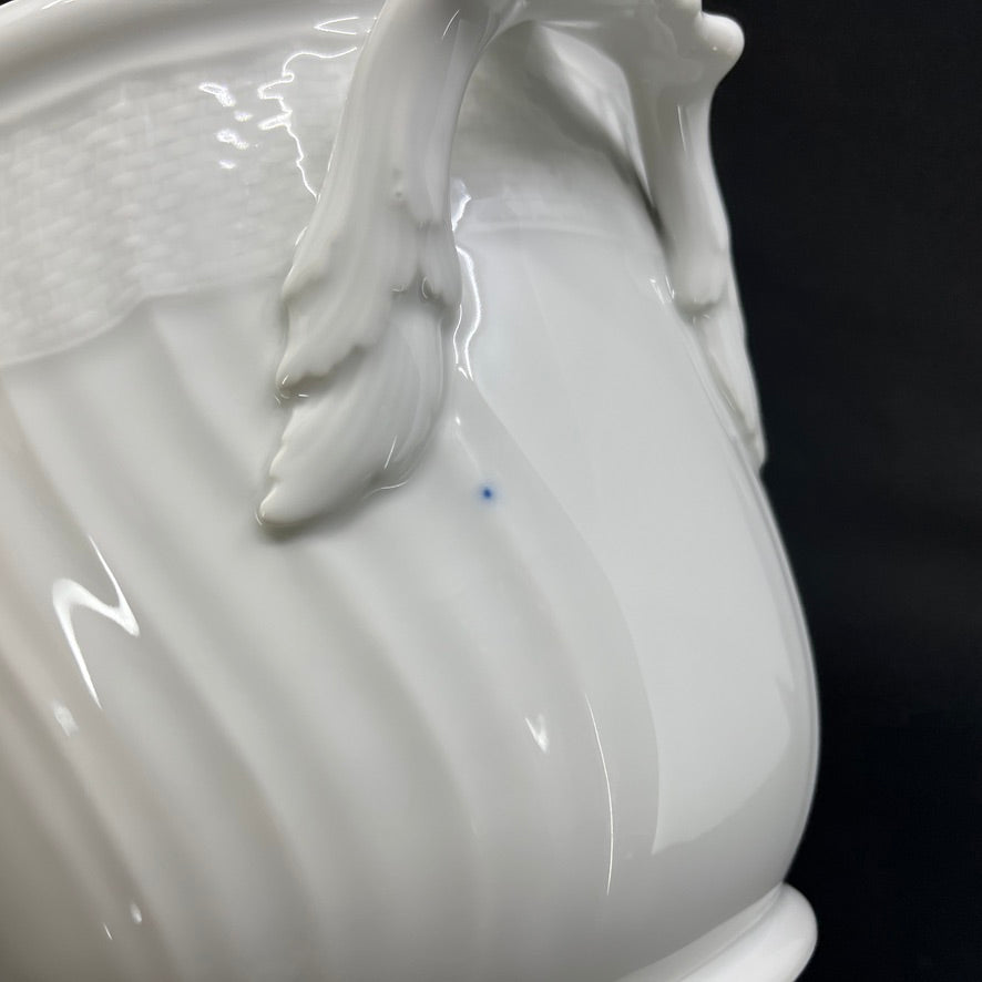 White Fluted wine cooler from Royal Copenhagen