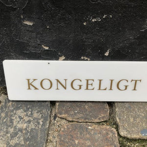 Royal Copenhagen skilt