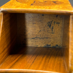 Pen holder with marquetry – Bears