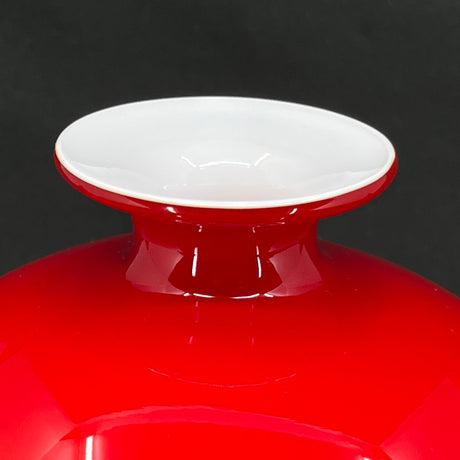 Kuglerund Rød Carnaby vase