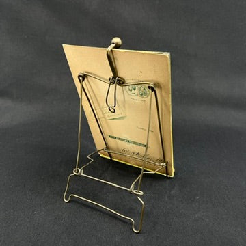 Skifteramme med guld, 17x11 cm.