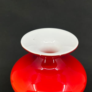 Rød Carnaby vase - orangerød