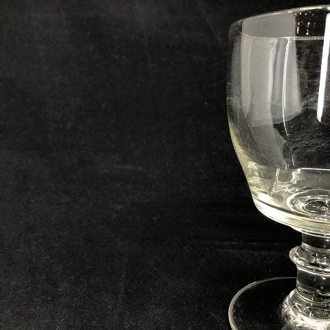 Large barrel glass from Holmegaard