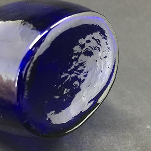 Koboltblåt hyacintglas