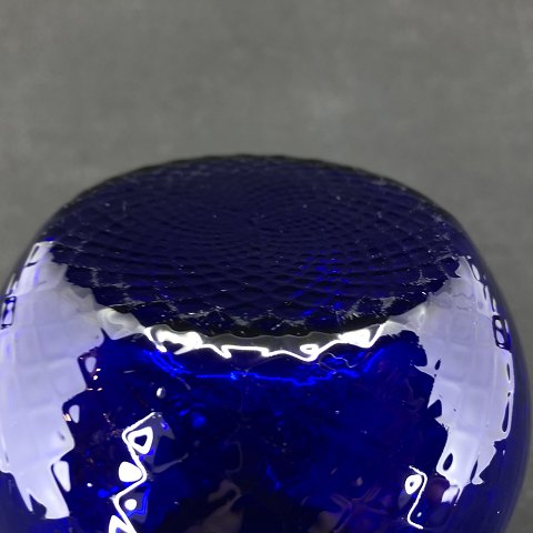 Blue hyacinth glass from Fyens Glasværk