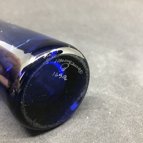 Safirblå vase