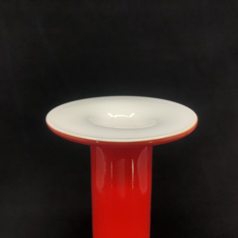 Red Carnaby vase, 21 cm.