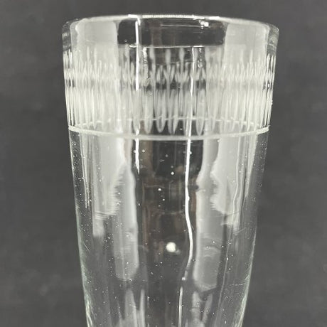 Antikt engelsk champagneglas