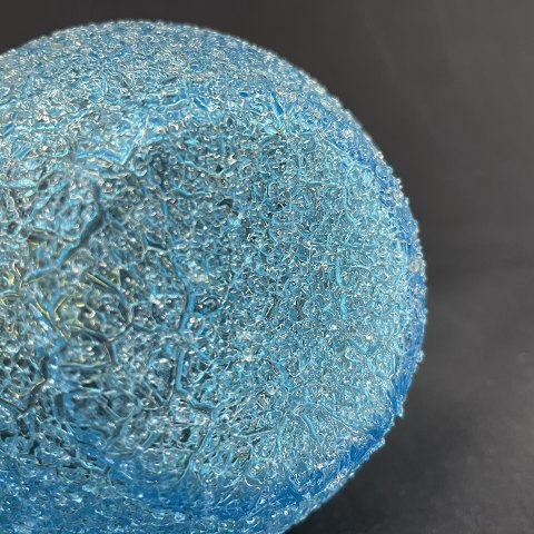 Light blue candy bowl from the 19th century
