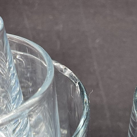 Sjældent sæt glas af Edvard Kindt-Larsen