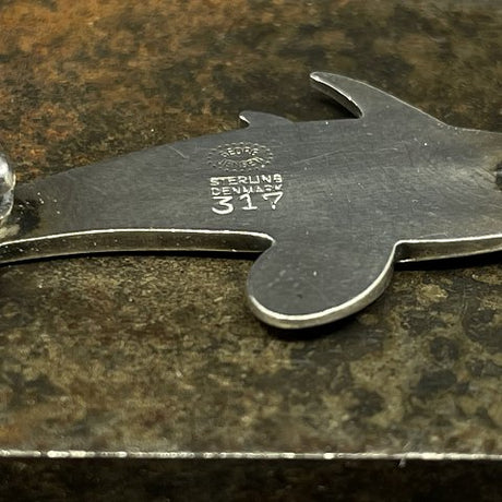 Dolphin brooch from Georg Jensen