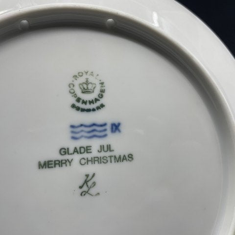 Royal Copenhagen juleplatte 1983