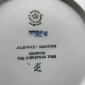 Royal Copenhagen juleplatte 1981