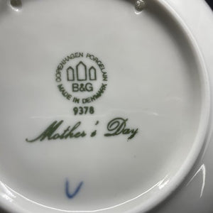 Bing &amp; Grøndahl Mother's Day plate 1978