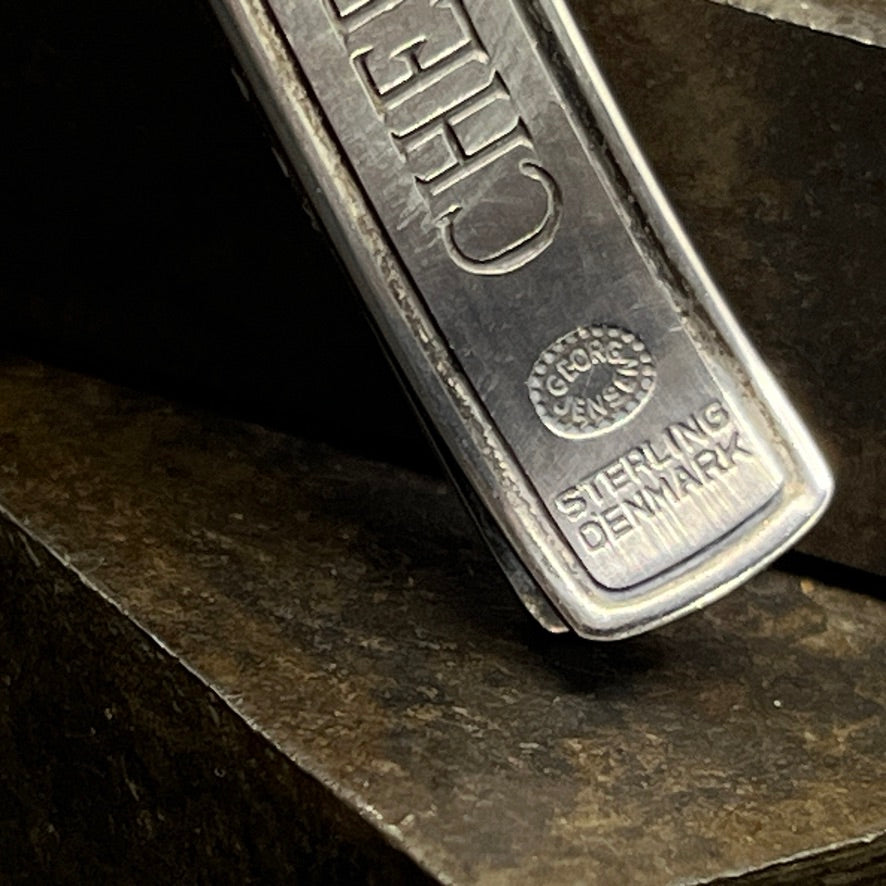 Georg Jensen slipsenål - Cherry Heering