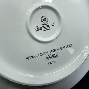 Royal Copenhagen vægplatte af Niels Obel