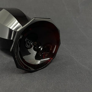 Sukkerstrø fra 1918 i rubinrødt glas